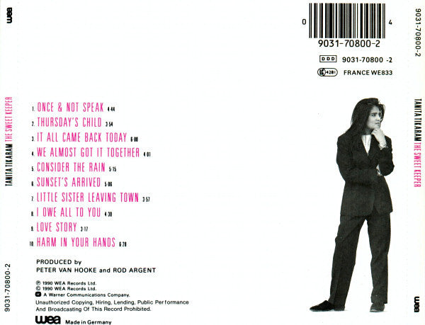 Tanita Tikaram : The Sweet Keeper (CD, Album)