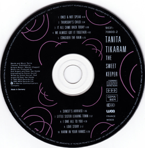 Tanita Tikaram : The Sweet Keeper (CD, Album)