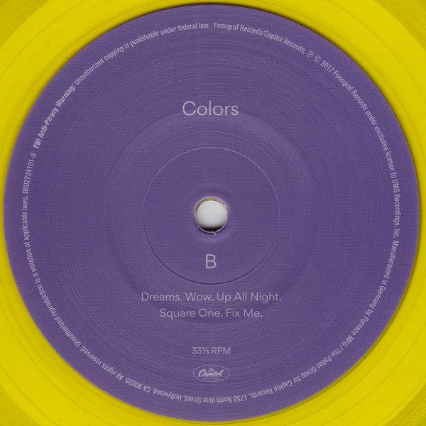 Beck : Colors (LP, Album, Ltd, Yel)
