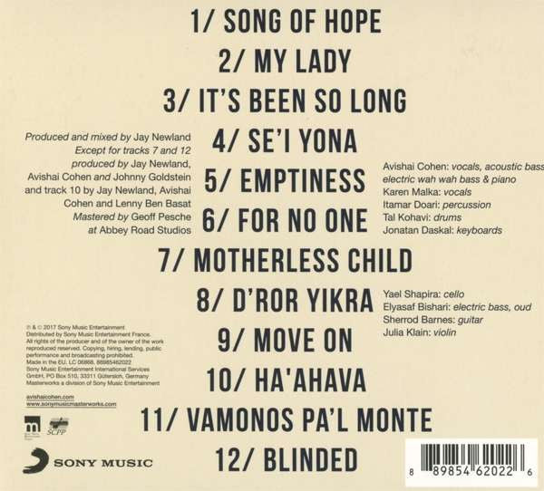 Avishai Cohen : 1970 (CD, Album)