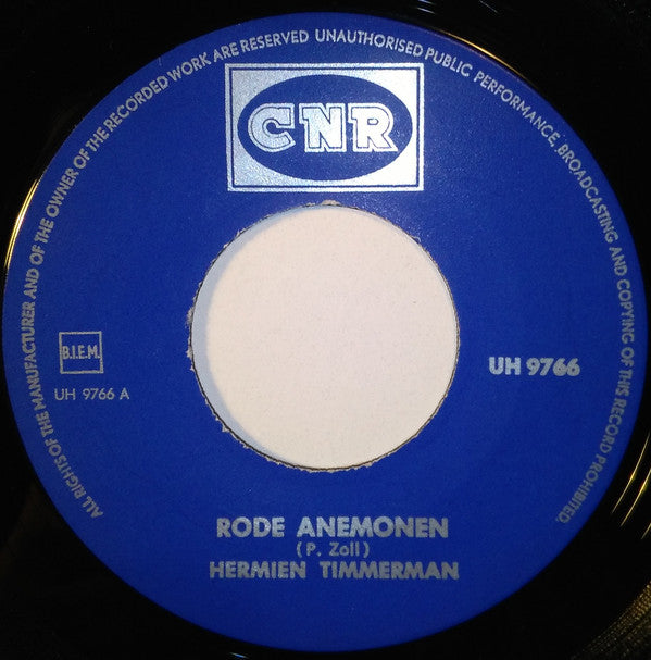 Hermien Timmerman : Rode Anemonen (7", Single)