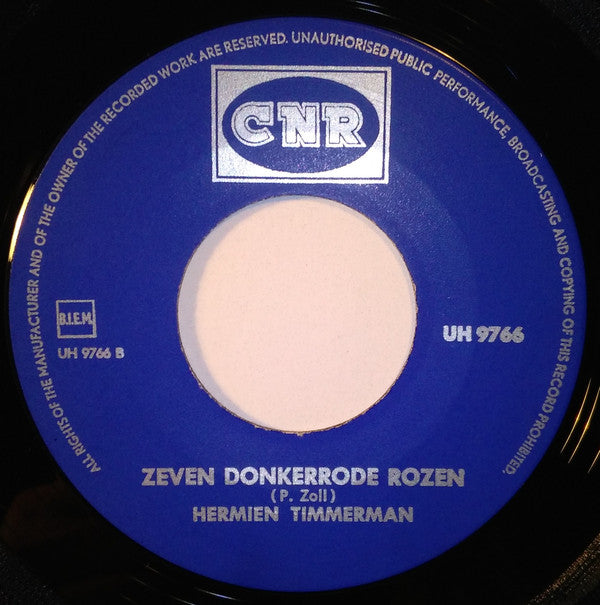 Hermien Timmerman : Rode Anemonen (7", Single)