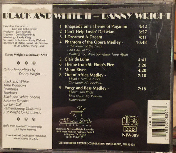 Danny Wright : Black And White II (CD, Album)