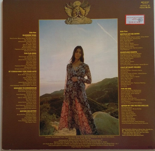 Emmylou Harris : Pieces Of The Sky (LP, Album, RE)
