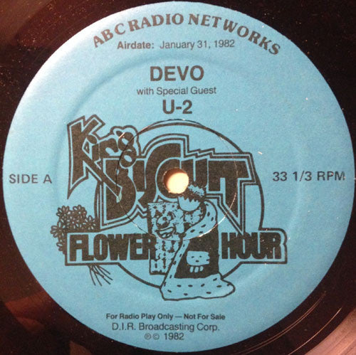 Devo With Special Guest U-2* : King Biscuit Flower Hour (LP, Transcription + LP, S/Sided, Transcription)