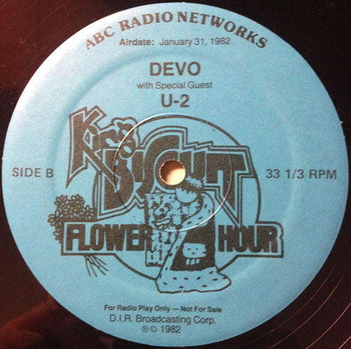 Devo With Special Guest U-2* : King Biscuit Flower Hour (LP, Transcription + LP, S/Sided, Transcription)