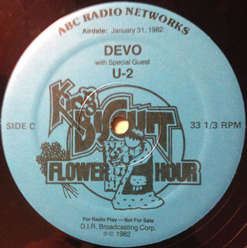 Devo With Special Guest U-2* : King Biscuit Flower Hour (LP, Transcription + LP, S/Sided, Transcription)
