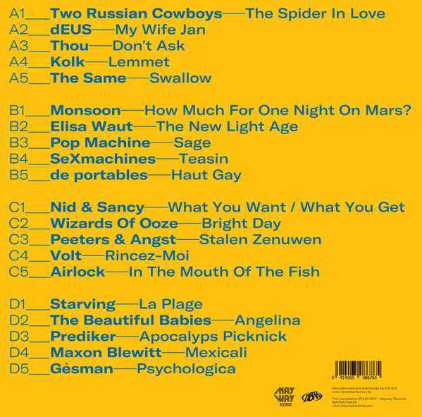 Various : Belgian Nuggets 90s-00s, Vol. 1  (2xLP, Comp)