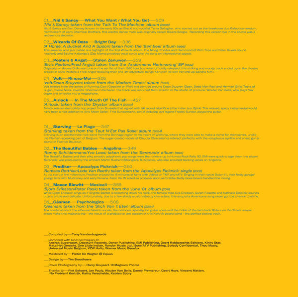 Various : Belgian Nuggets 90s-00s, Vol. 1  (2xLP, Comp)