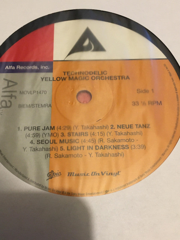 YMO* : Technodelic (LP, Album, RE, 180)