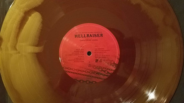 Christopher Young : Hellraiser (Original Motion Picture Score) (LP, Album, Ltd, Gol)