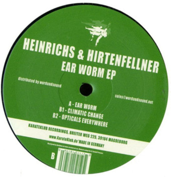 Heinrichs & Hirtenfellner : Ear Worm EP (12", EP)