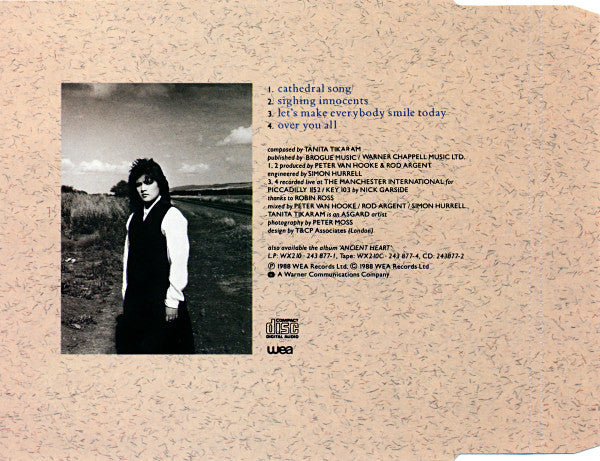 Tanita Tikaram : Cathedral Song (CD, Mini, Single)