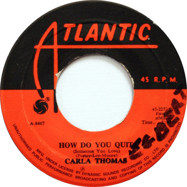 Carla Thomas : How Do You Quit / The Puppet (7", Single)