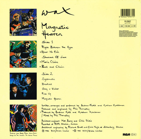 Wax (6) : Magnetic Heaven (LP, Album)