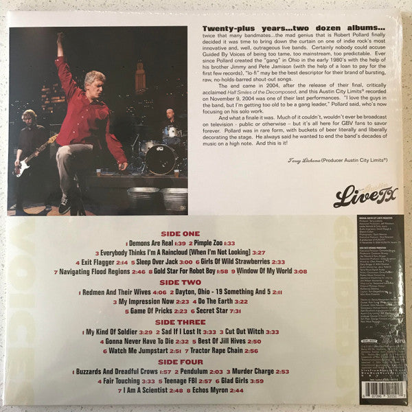 Guided By Voices : Live From Austin TX (2xLP, Album, RE)