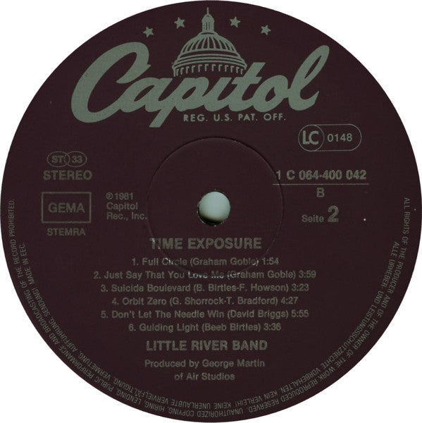 Little River Band : Time Exposure (LP, Album)