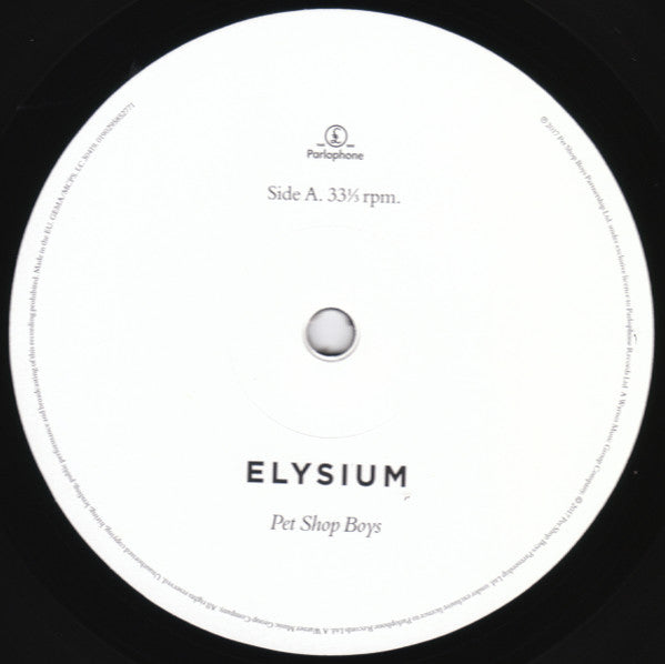 Pet Shop Boys : Elysium (LP, Album, RE, RM, 180)
