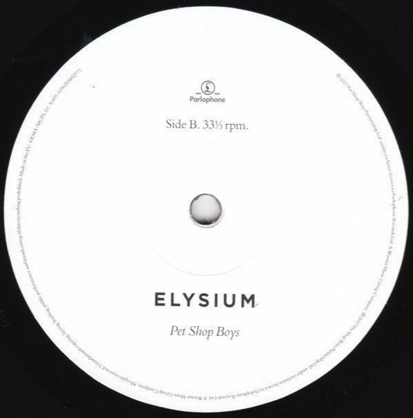 Pet Shop Boys : Elysium (LP, Album, RE, RM, 180)