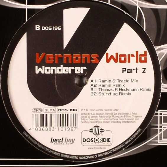 Vernon : Wonderer (Part 2) (12")