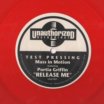 Mass In Motion Featuring Portia Griffin : Release Me (12", TP, Red)