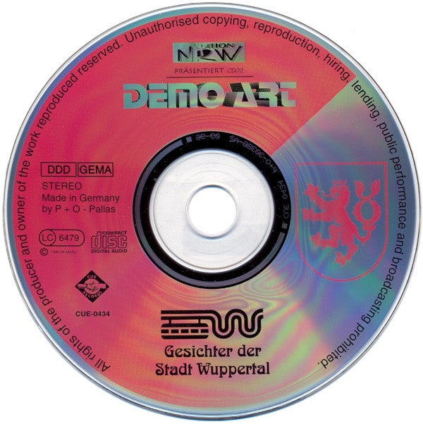 Demo Art : Gesichter Der Stadt Wuppertal (CD, Album)