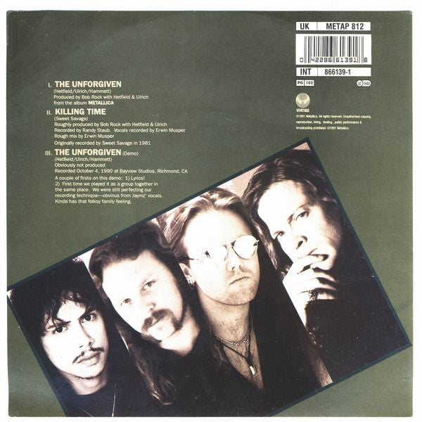 Metallica : The Unforgiven (7", Single, Ltd, Pic)