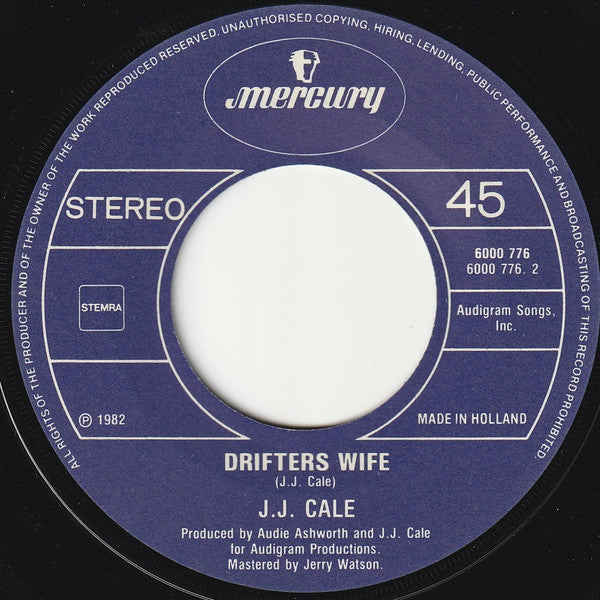 J.J. Cale : City Girls (7", Single)