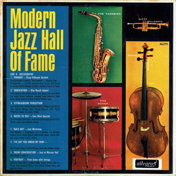 Various : Modern Jazz Hall Of Fame (LP, Comp, RE)