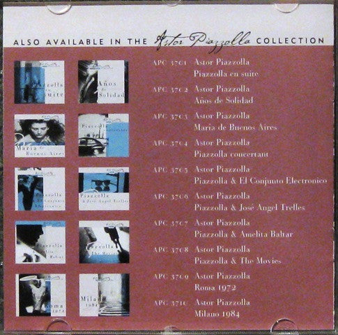 Astor Piazzolla : Maria De Buenos Aires (CD, Comp, RE)