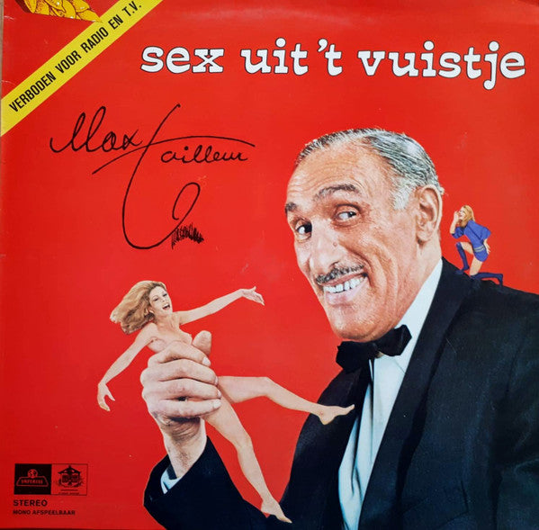 Max Tailleur : Sex Uit 't Vuistje (LP, RE)