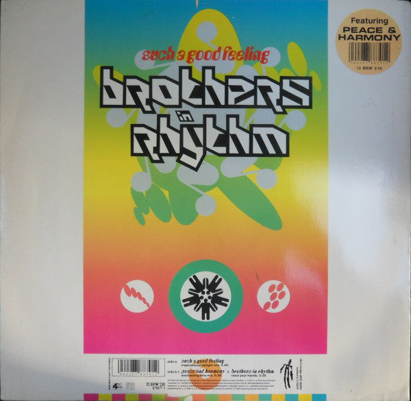 Brothers In Rhythm : Such A Good Feeling (12")