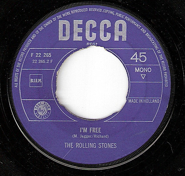 The Rolling Stones : Get Off Of My Cloud / I'm Free (7", Single, Mono, Bro)