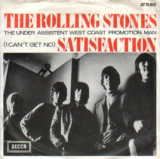 The Rolling Stones : (I Can't Get No) Satisfaction (7", Single, Mono)