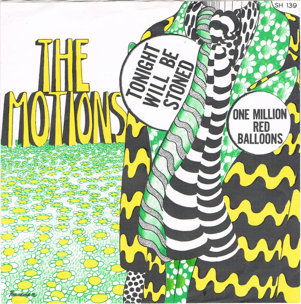 The Motions : Tonight Will Be Stoned (7", Single, Mono)