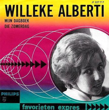 Willeke Alberti : Mijn Dagboek / Die Zomerdag (7", Single, Mono, Bla)