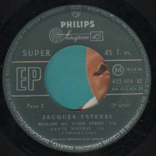 Jacques Esterel : Cœur Contre Cœur (7", EP)