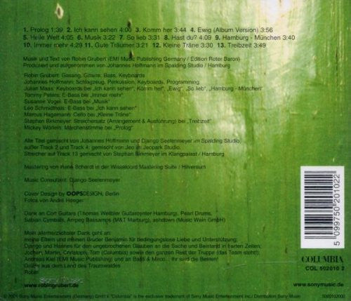 Robin Grubert : Treibzeit  (CD, Album)