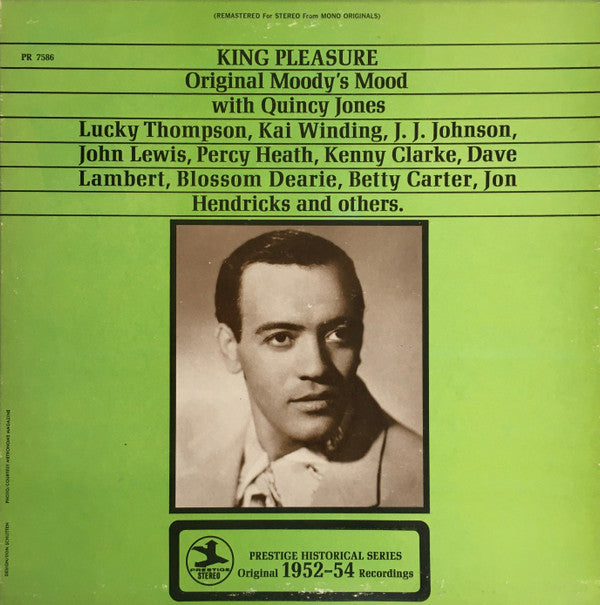 King Pleasure : Original Moody's Mood (LP, Comp, RM)