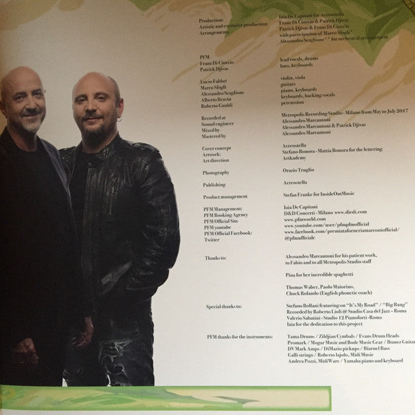 Premiata Forneria Marconi : Emotional Tattoos (2xLP, Album, 180 + CD, Album + CD, Album)