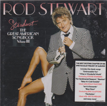 Rod Stewart : Stardust... The Great American Songbook Volume III (CD, Album, Copy Prot., Gre)