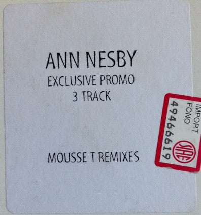 Ann Nesby : Can I Get A Witness (12", Promo, W/Lbl)