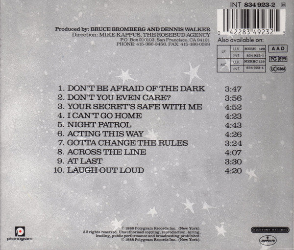 The Robert Cray Band : Don't Be Afraid Of The Dark (CD, Album)