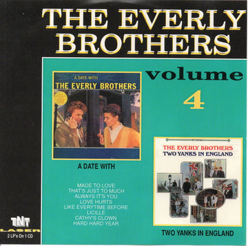 Everly Brothers : A Date With / Two Yanks In England (CD, Album, Comp)