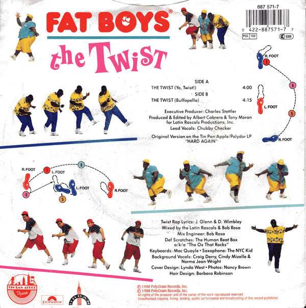 Fat Boys : The Twist (7", Single)