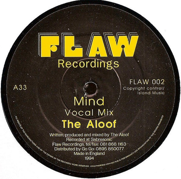 The Aloof : Mind (12")