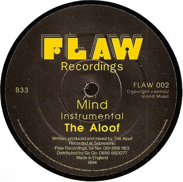 The Aloof : Mind (12")