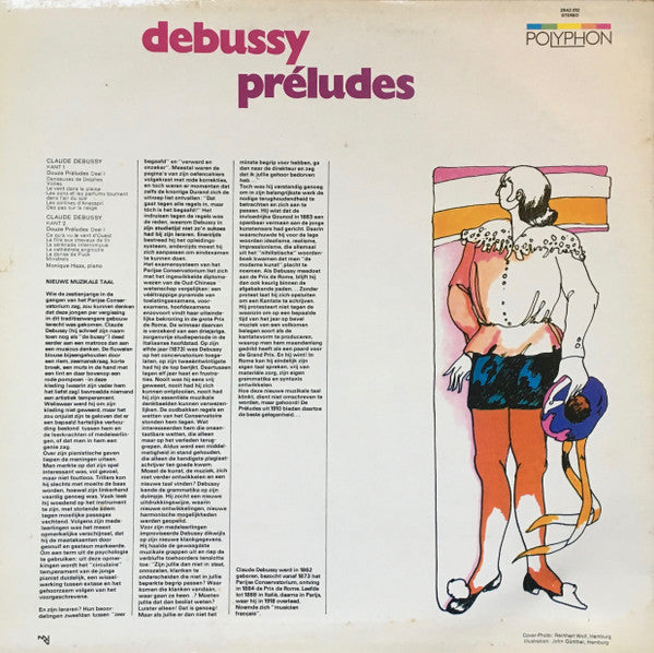 Claude Debussy, Monique Haas : Debussy - Préludes (LP)