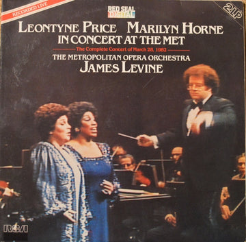 Leontyne Price, Marilyn Horne, James Levine (2) :  In Concert At The Met  (2xLP, Album)