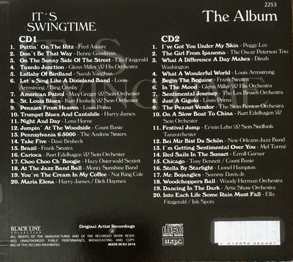 Various : It's Swingtime - The Album (2xCD, Comp)